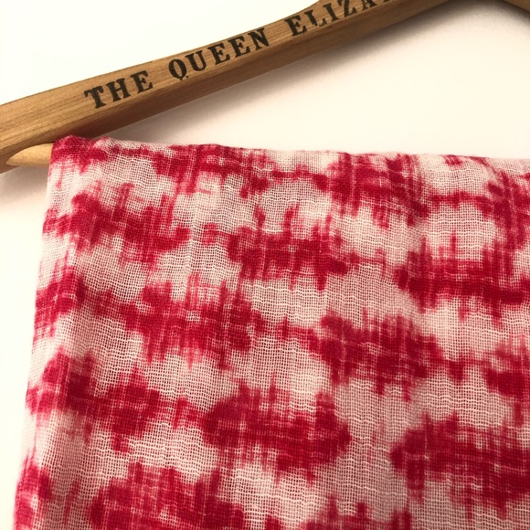 GAP New Pink Tie-dye Scarf - Picture 5 of 5